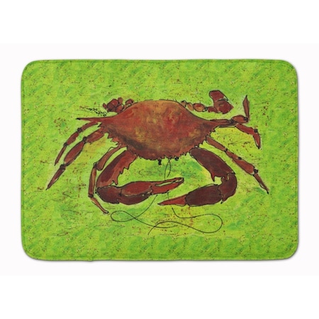 Carolines Treasures Crab Machine Washable Memory Foam Mat 8127-RUG